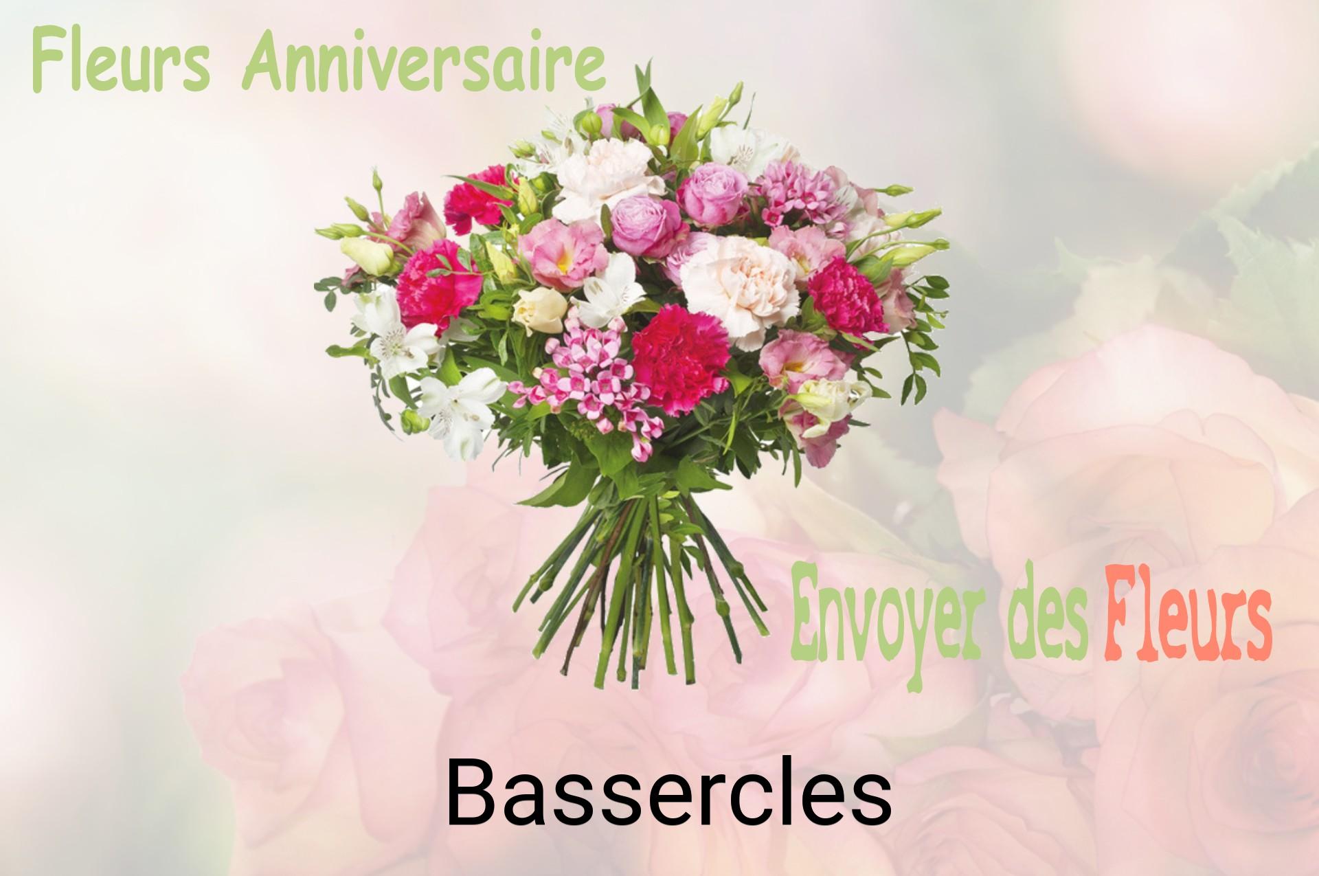 Bouquet de fleurs d’anniversaire livré à Bassercles