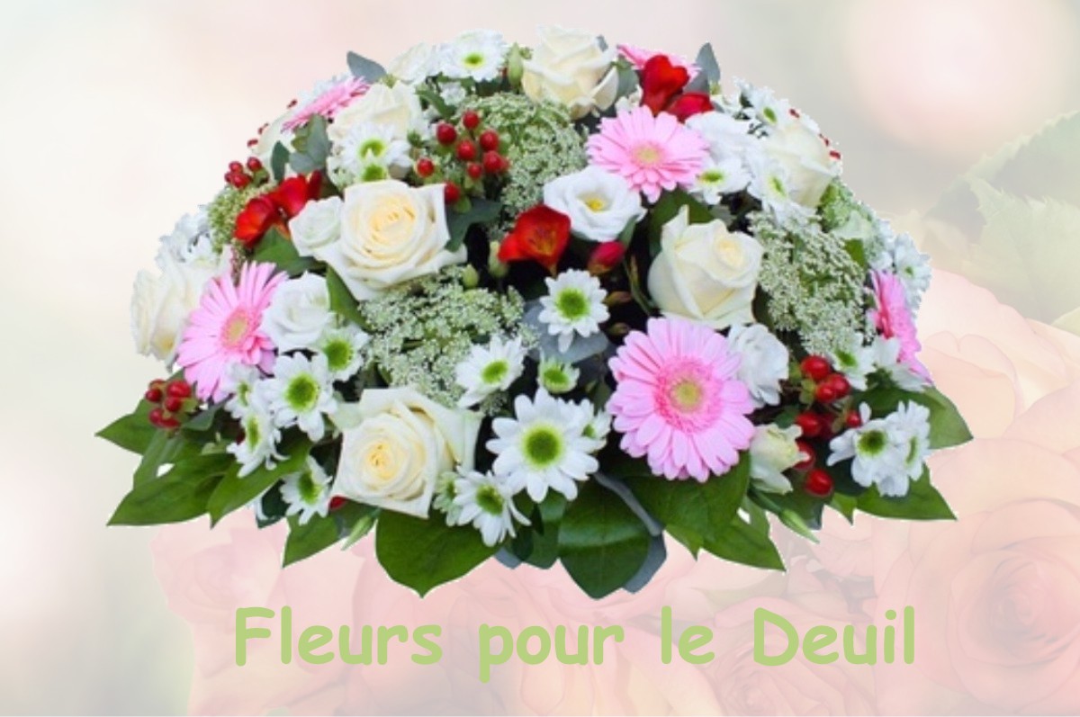 fleurs deuil BASSERCLES